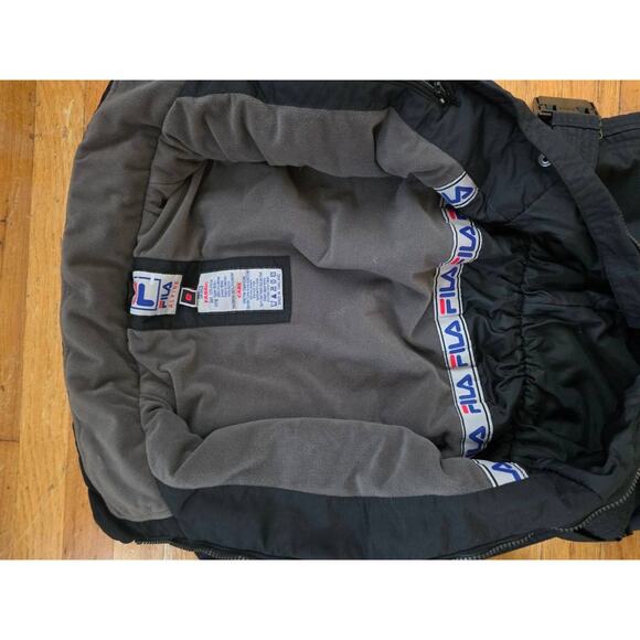 Fila ALPINE Ski Snow Suit Winter Womens 1 Piece Black Size 6 A001492 - Picture 16 of 16